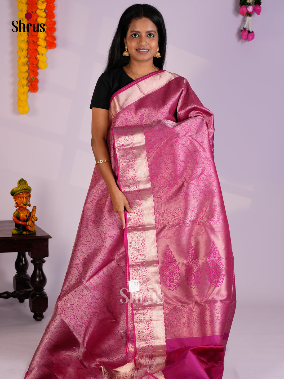 EAS13097 - Kanchipuram silk Saree