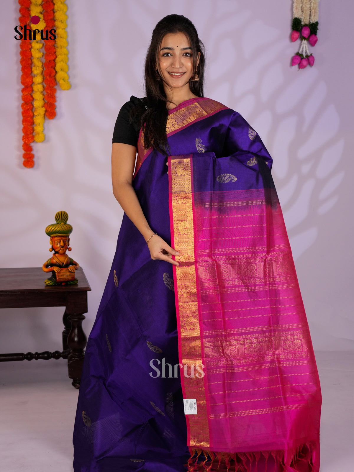 EAS13303 - Silk Cotton Saree