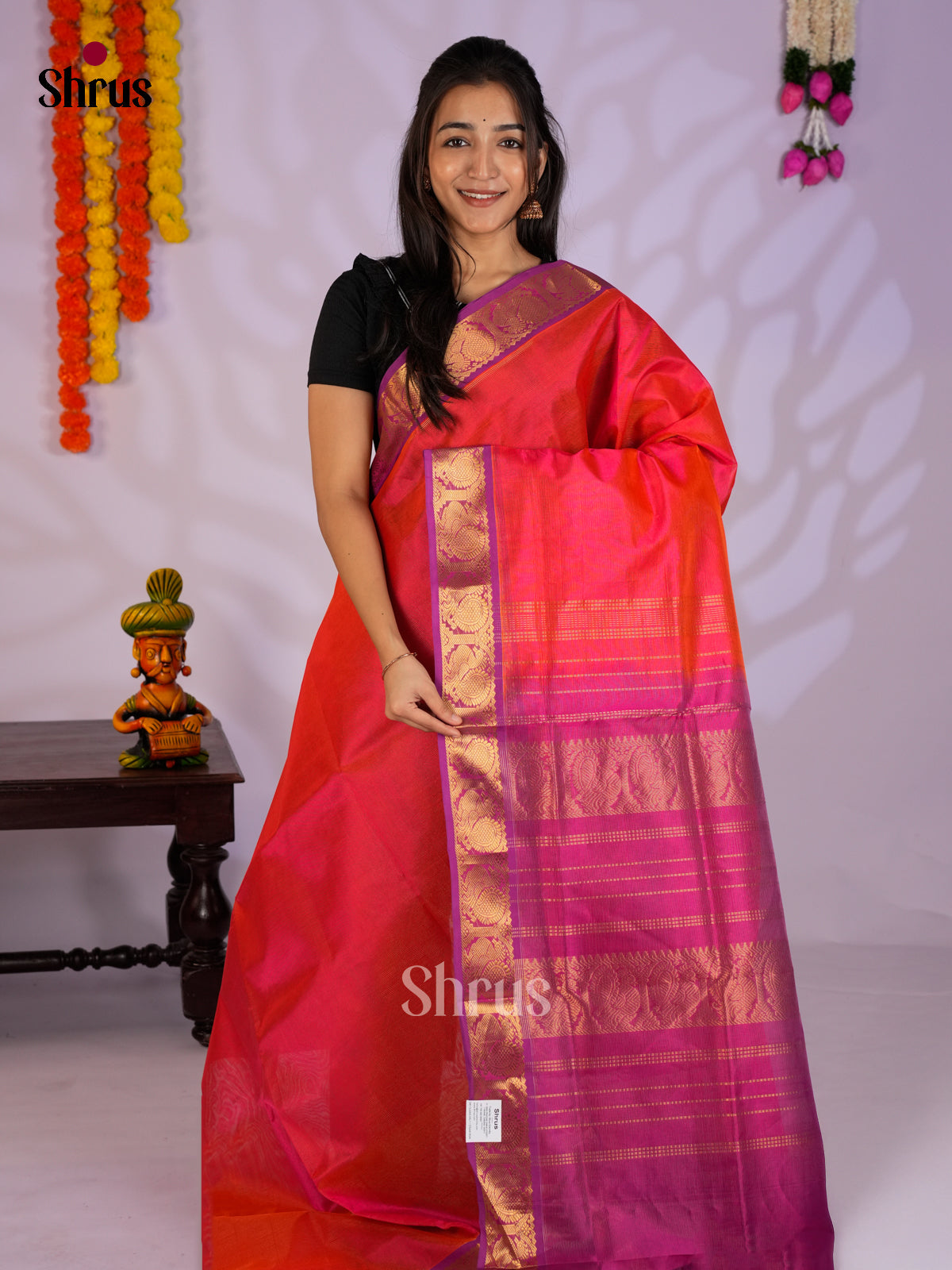 EAS13319 - Silk Cotton Saree