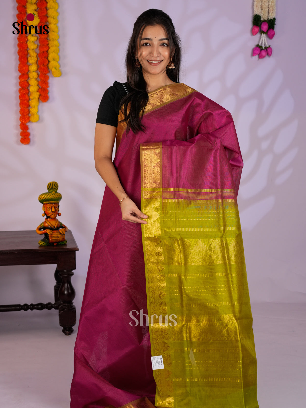 EAS13323 - Silk Cotton Saree