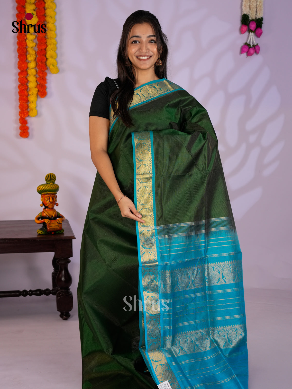 EAS13325 - Silk Cotton Saree