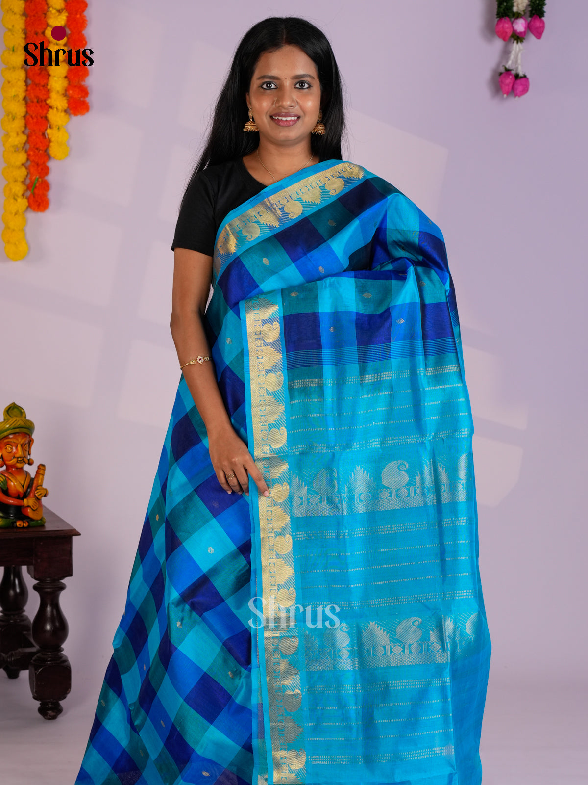 EAS13095 - Kanchipuram silk Saree