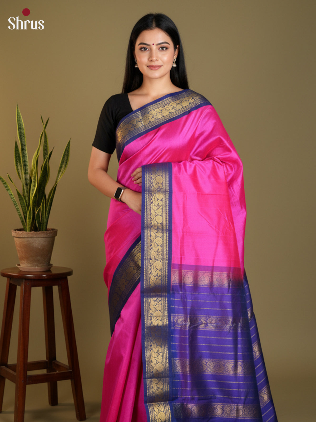 EAS13412 - silkcotton 9yards Saree