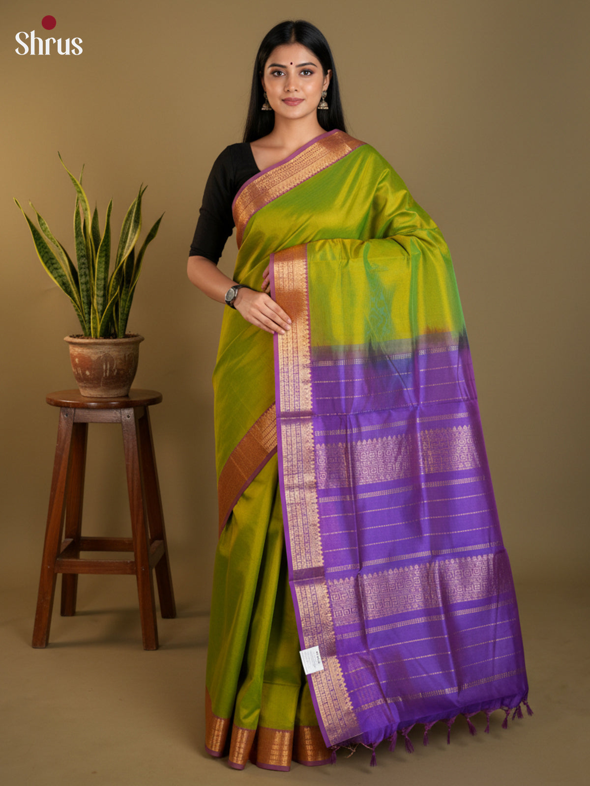 EAS13423 - silkcotton 9yards Saree