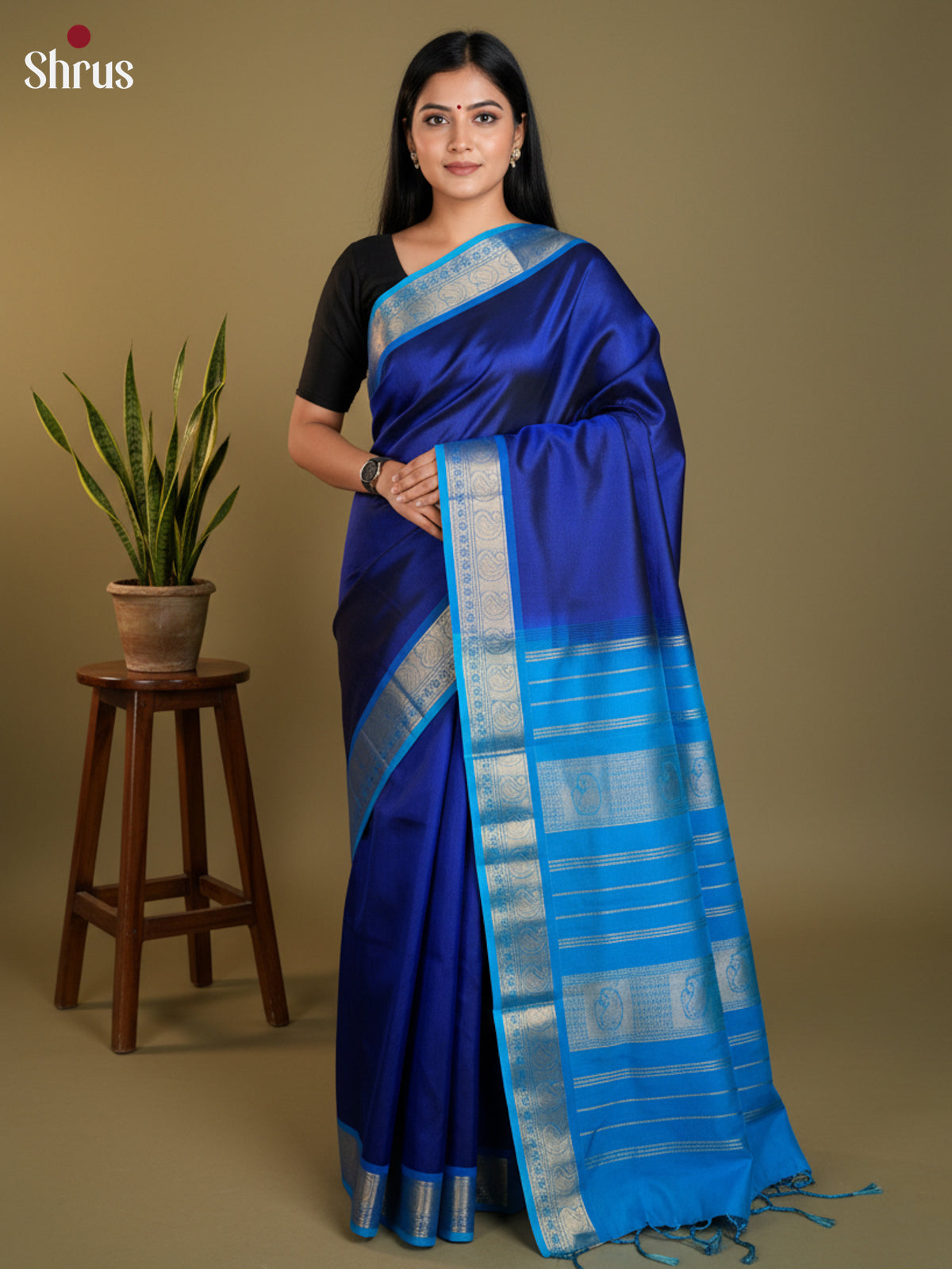 EAS13428 - silkcotton 9yards Saree