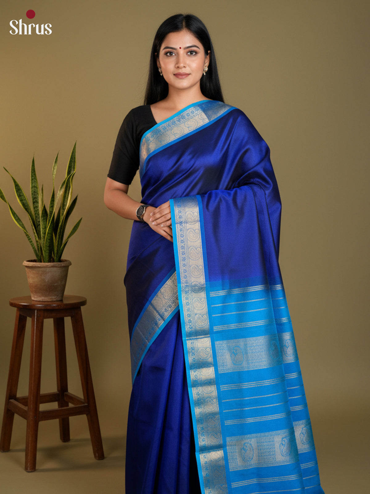 EAS13428 - silkcotton 9yards Saree