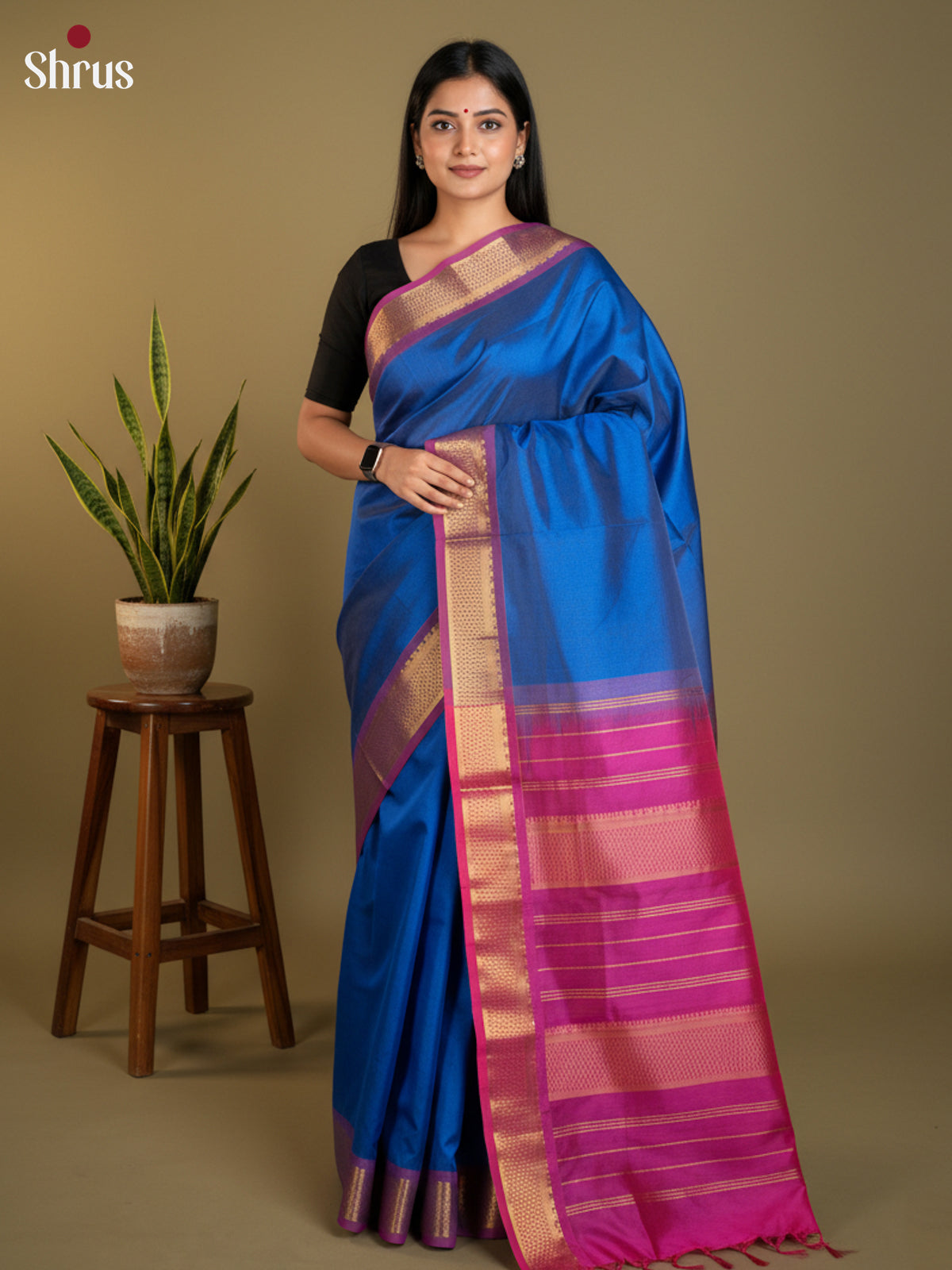 EAS13429 - silkcotton 9yards Saree