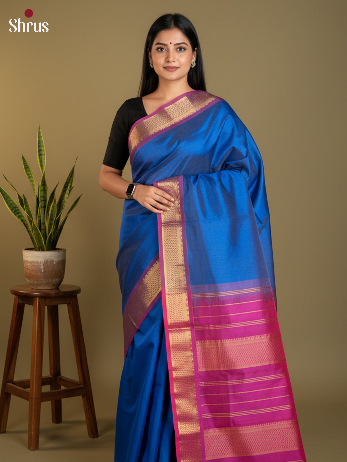 EAS13429 - silkcotton 9yards Saree