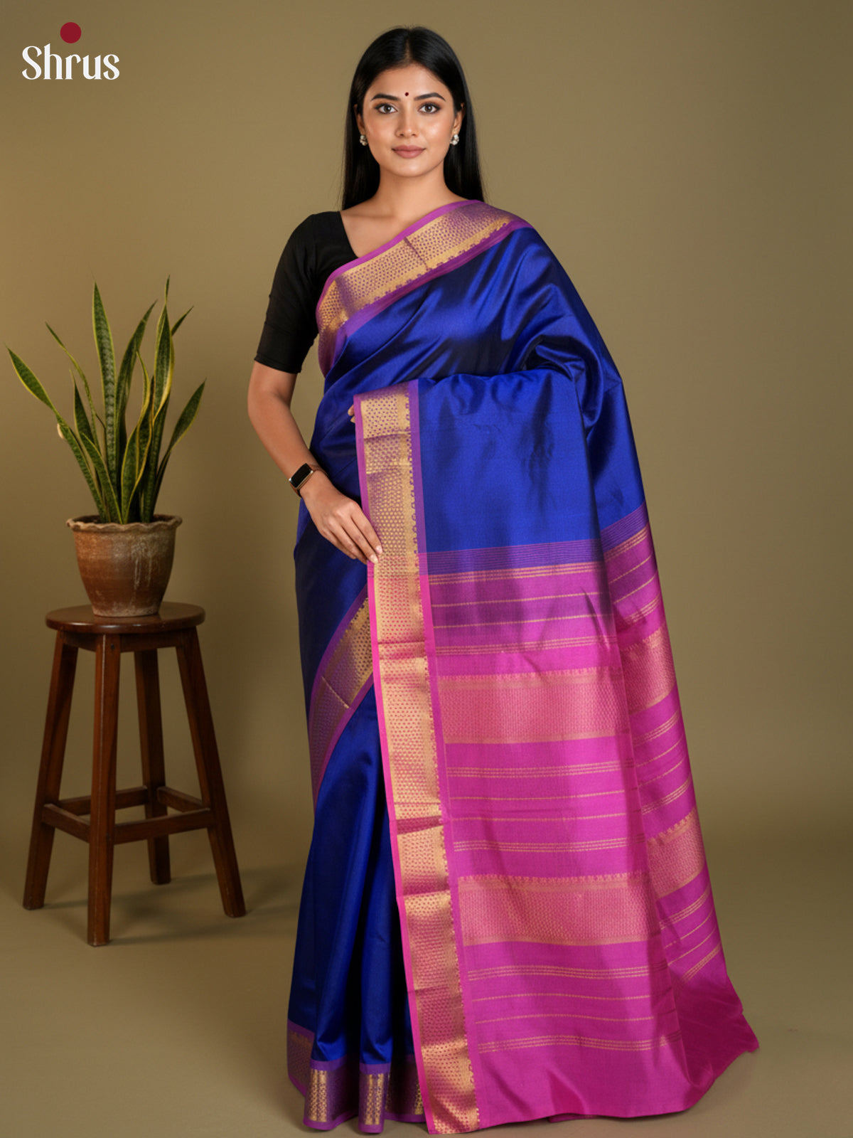 EAS13430 - silkcotton 9yards Saree