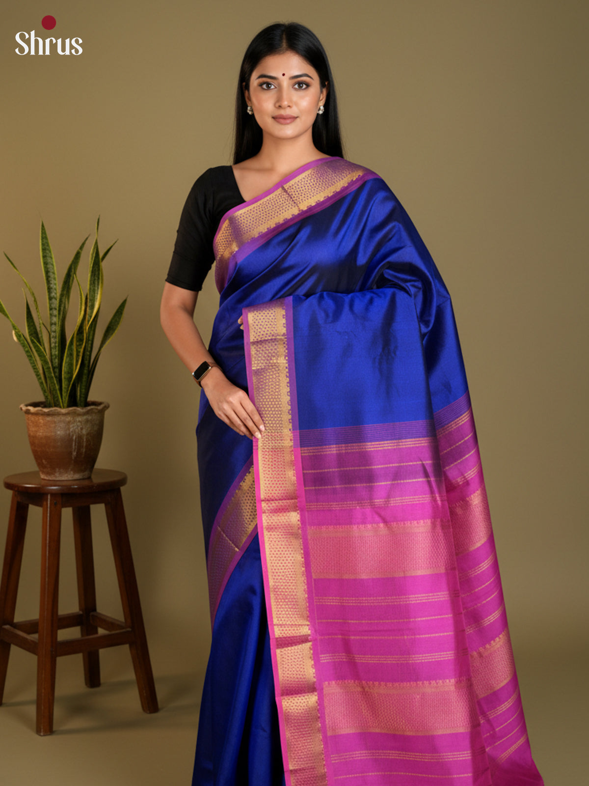 EAS13430 - silkcotton 9yards Saree