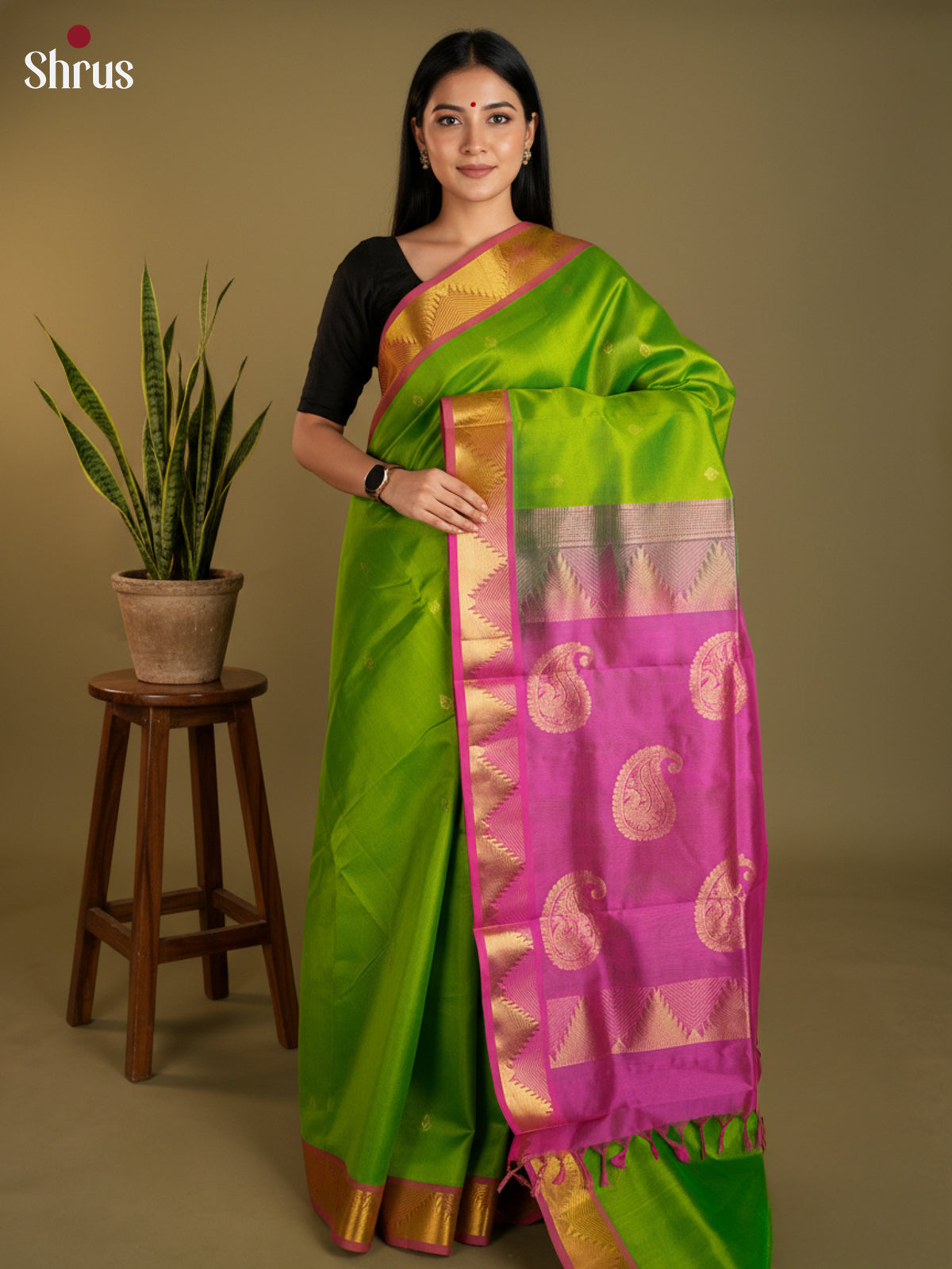 EAS13438 - silkcotton 9yards Saree