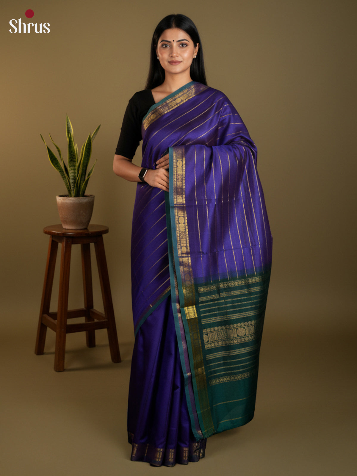EAS13443 - silkcotton 9yards Saree