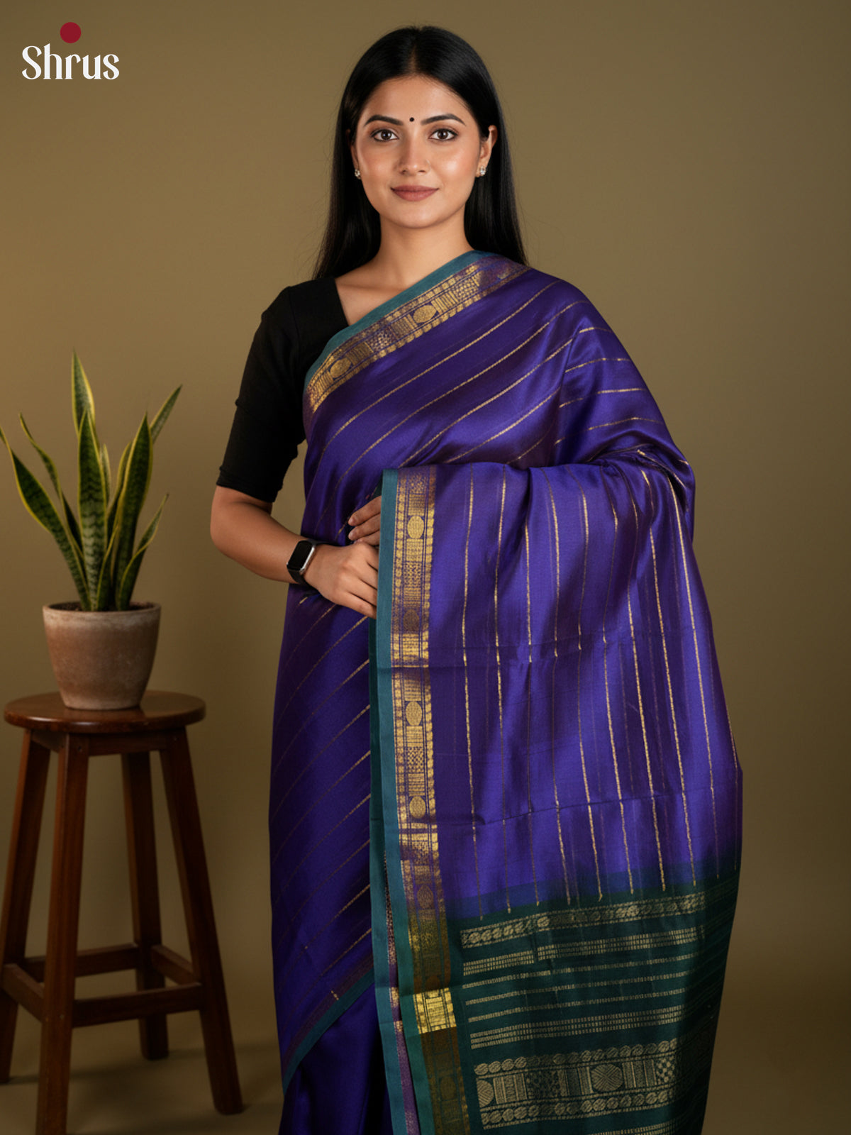EAS13443 - silkcotton 9yards Saree