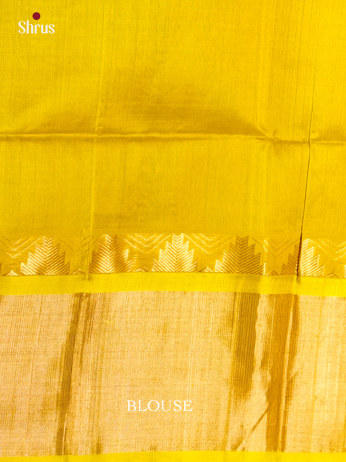 Classy Brown & Yellow Silk cotton saree with zari checks & korvai border -EAS19002