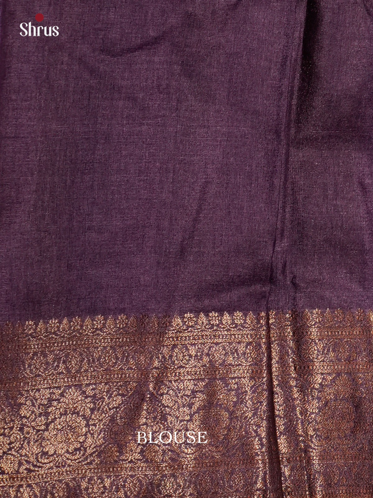 Charming Lavender & Violet Banarasi Tussar Saree with zari buttas & rich Border - EAS20009 - Shop on Shrus.com