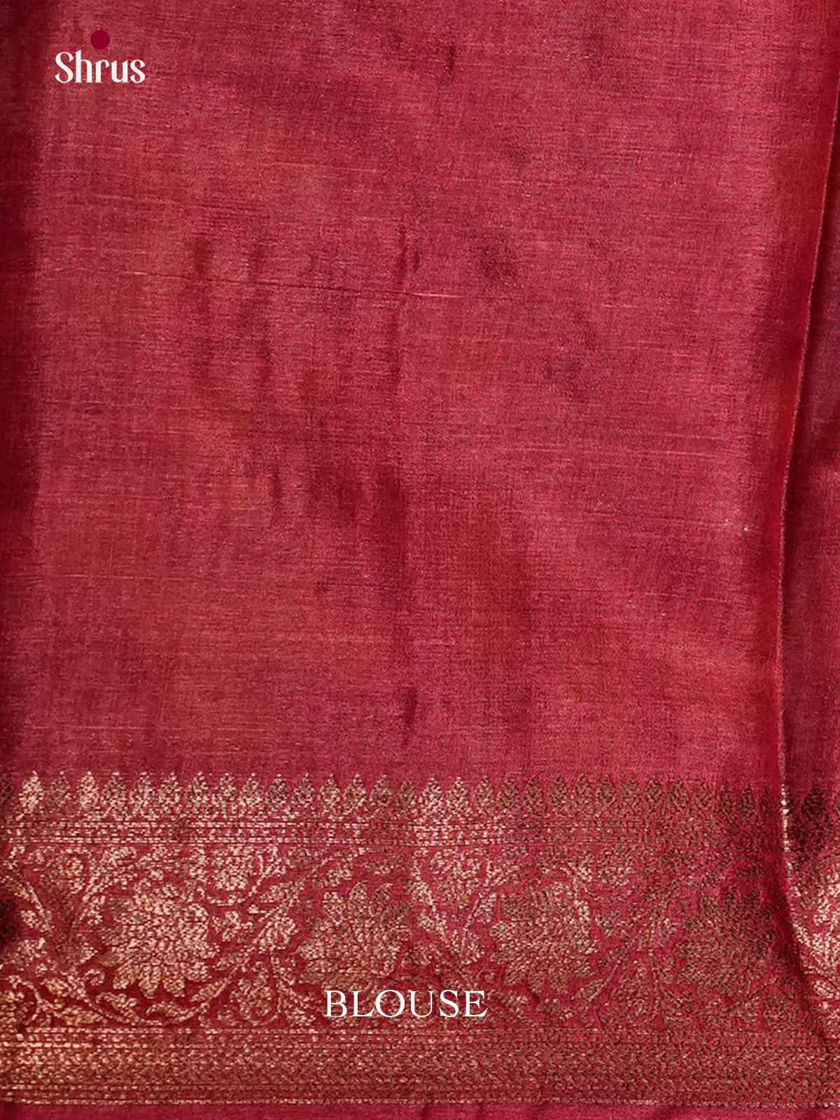 EAS20011 - Banarasi Tussar Saree - Shop on Shrus.com