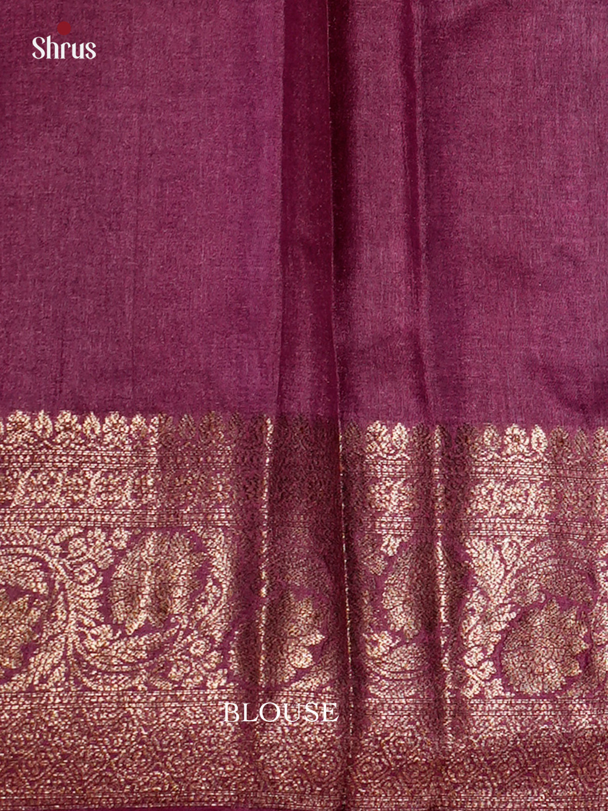EAS20020 - Banarasi Tussar Saree - Shop on Shrus.com