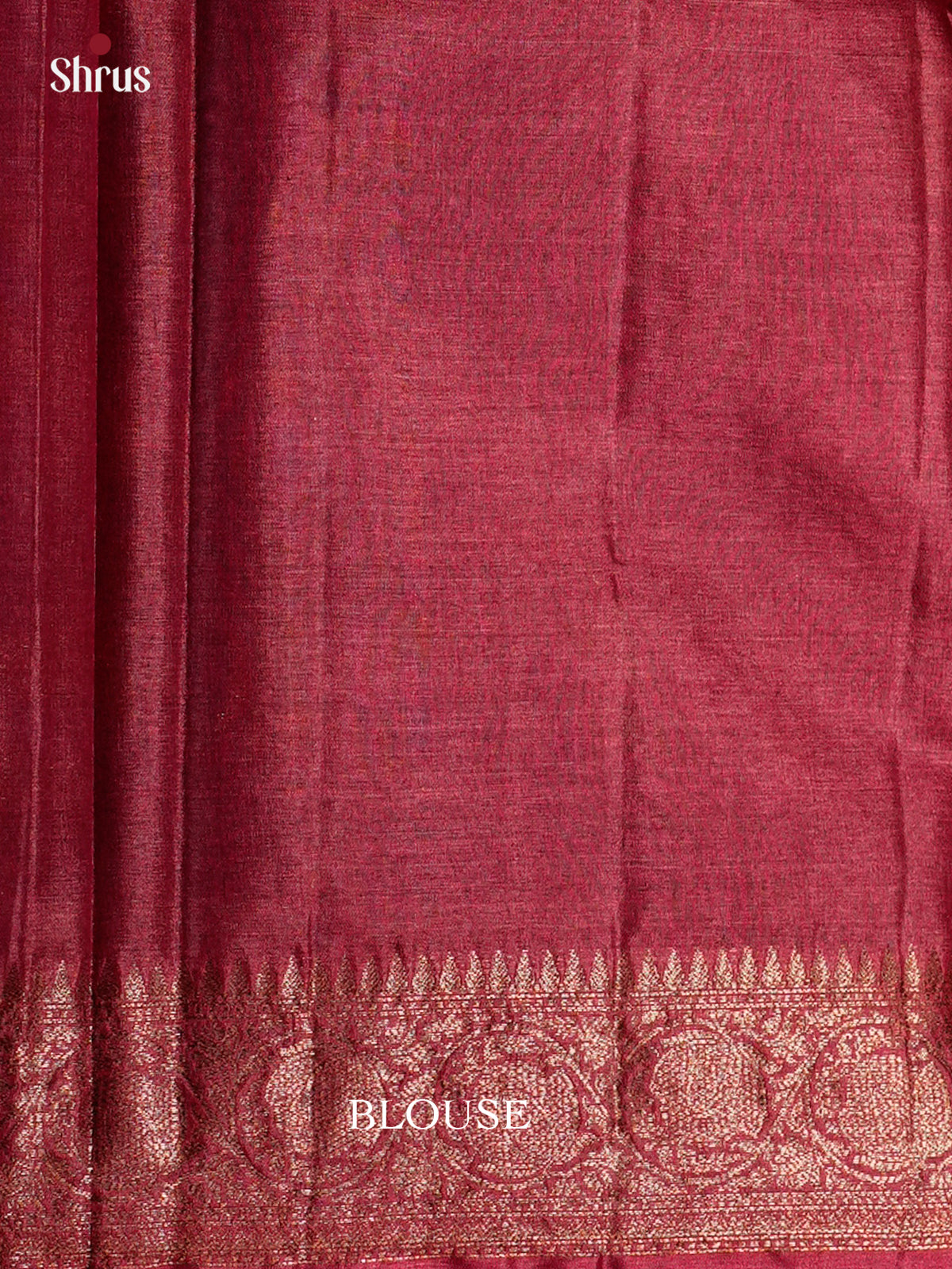 EAS20025 - Banarasi Tussar Saree - Shop on Shrus.com