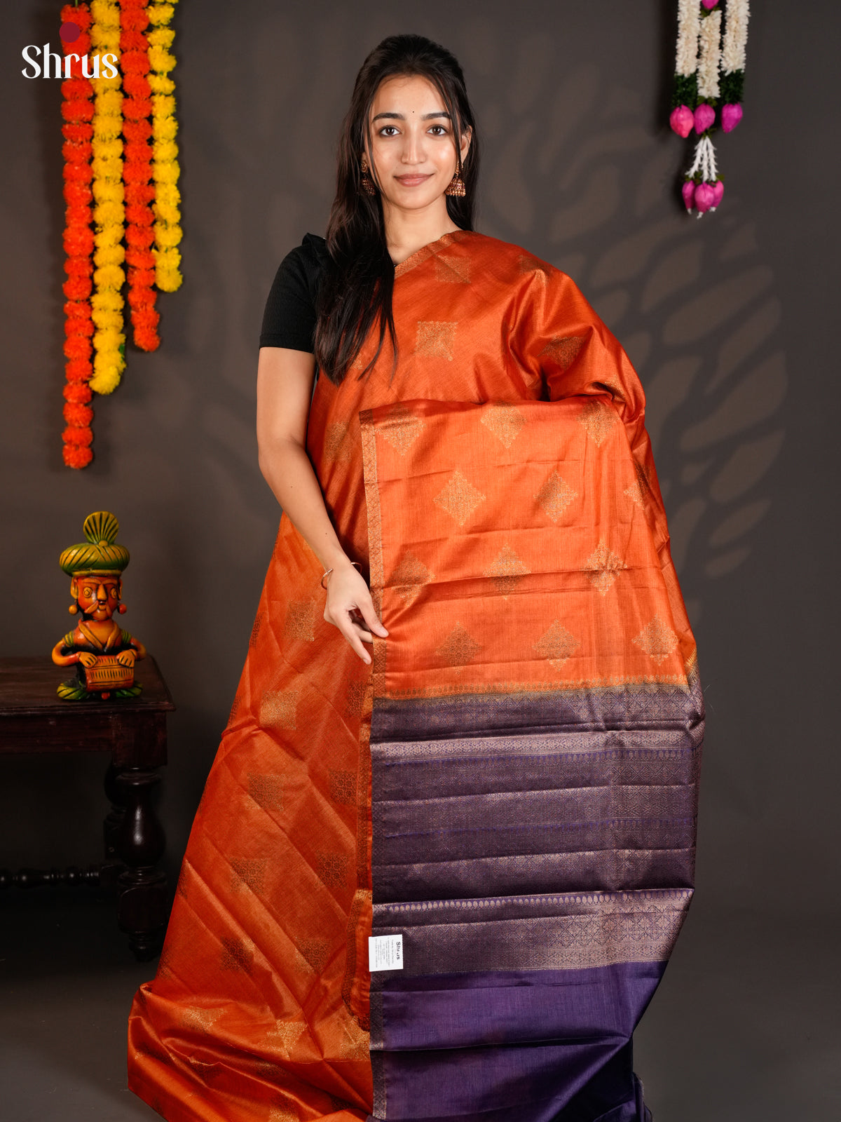 EAS20033 - Banarasi Tussar Saree