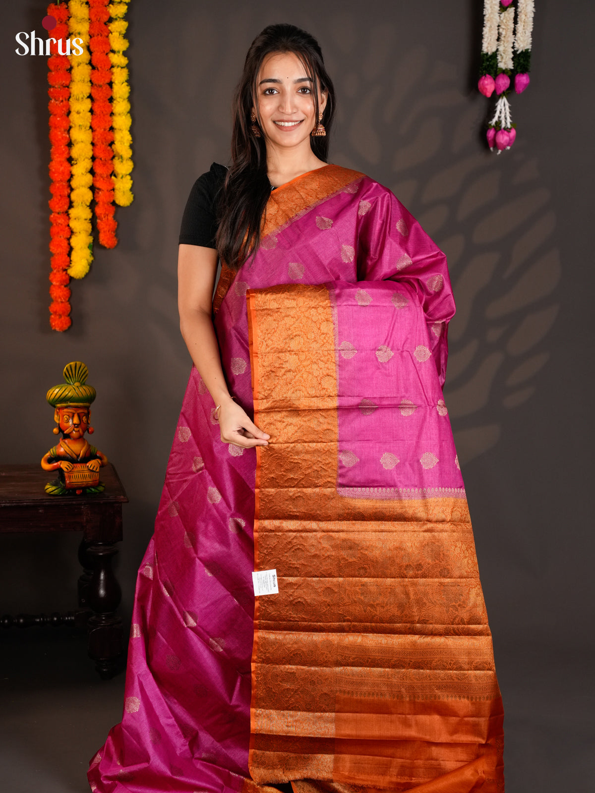 EAS20037 - Banarasi Tussar Saree