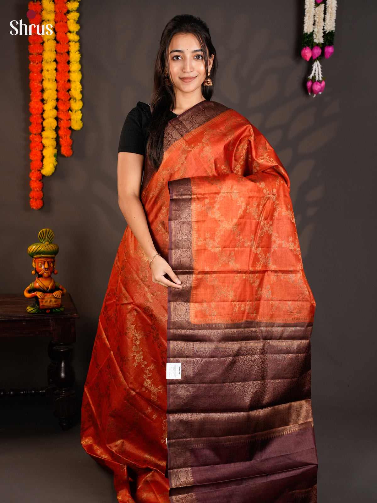 EAS20059 - Banarasi Tussar Saree