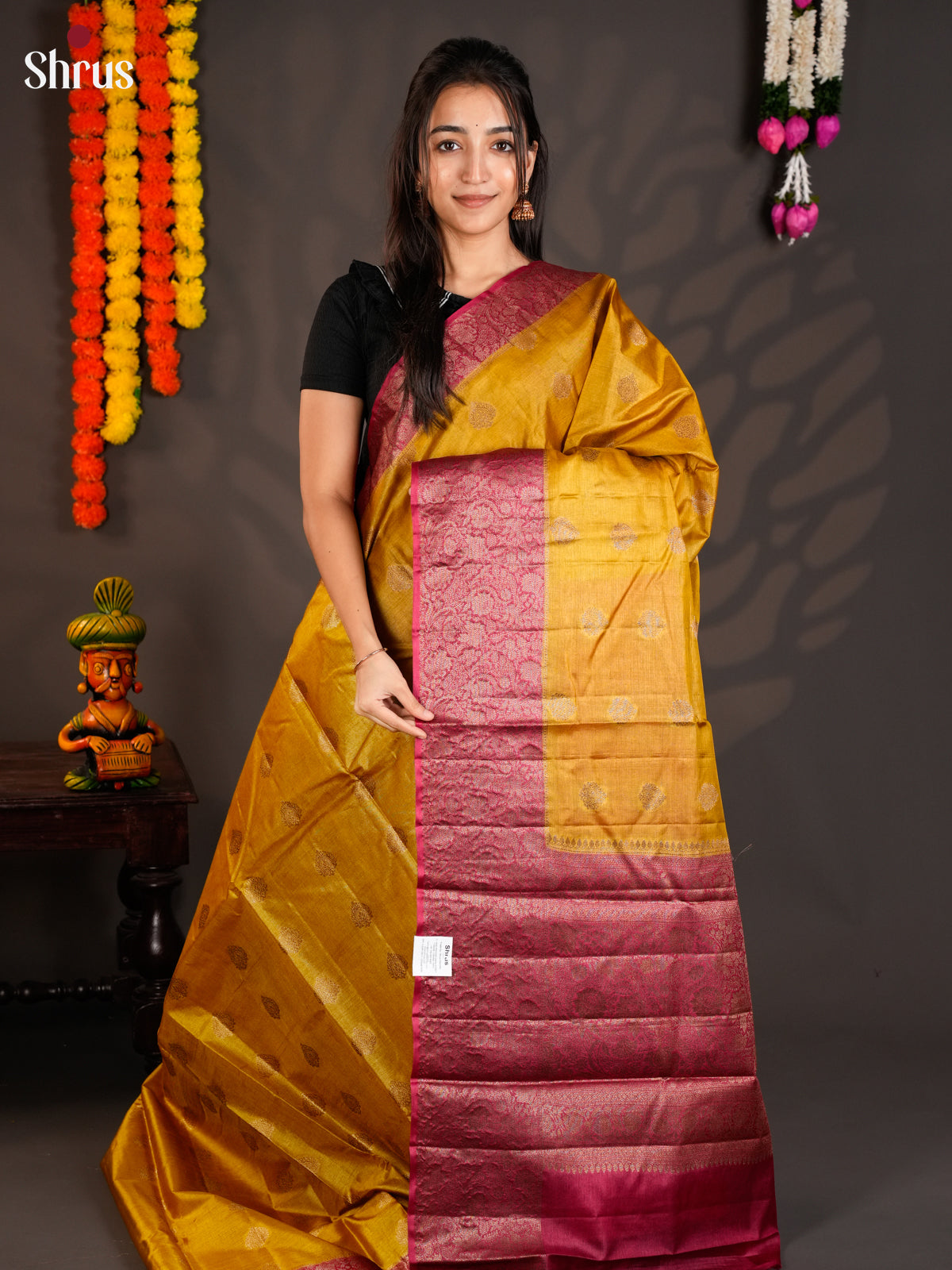 EAS20072 - Banarasi Tussar Saree