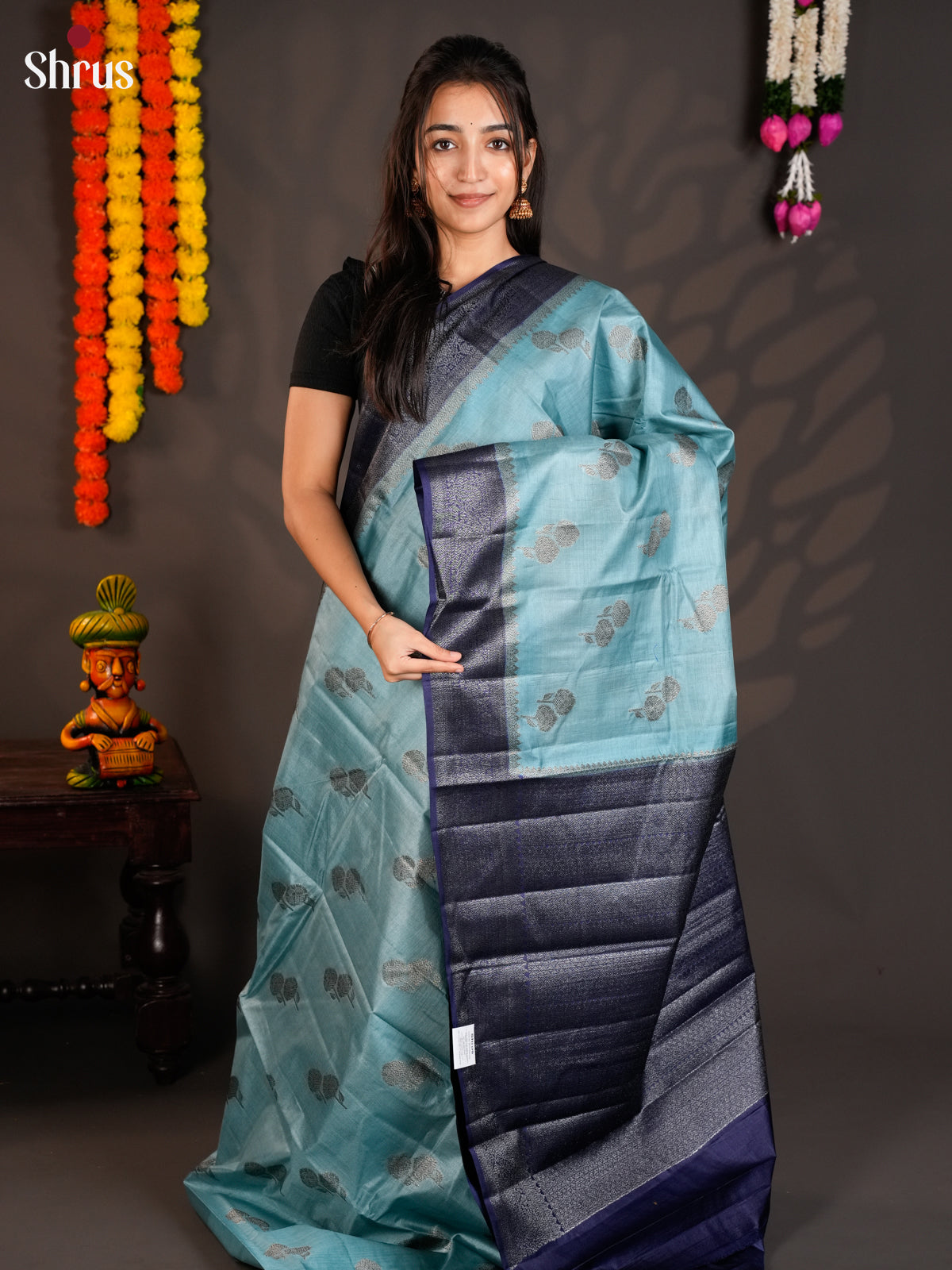 EAS20077 - Banarasi Tussar Saree