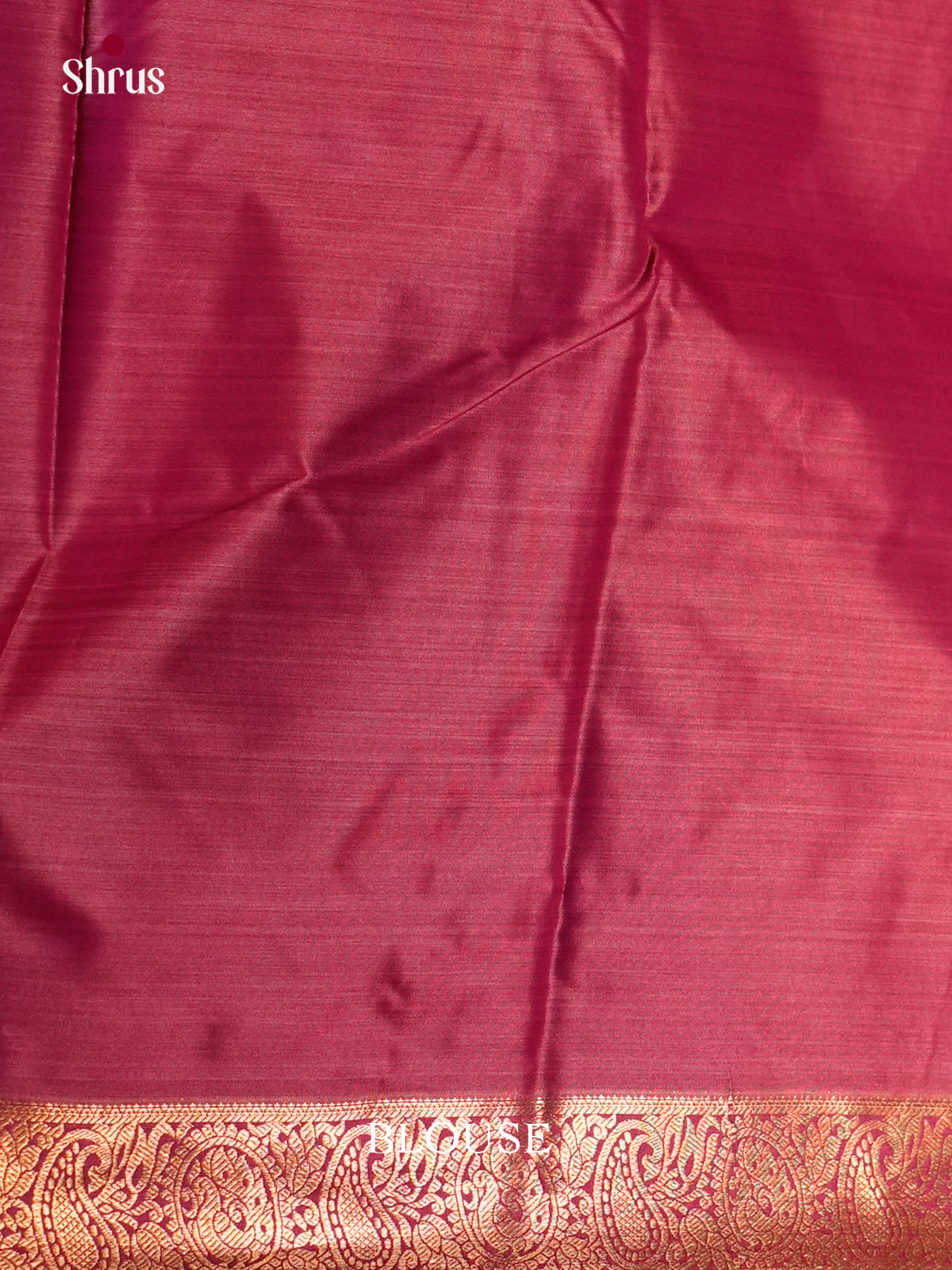 Pink - Kanchipuram-halfpure Saree- EAS21175 - Shop on Shrus.com