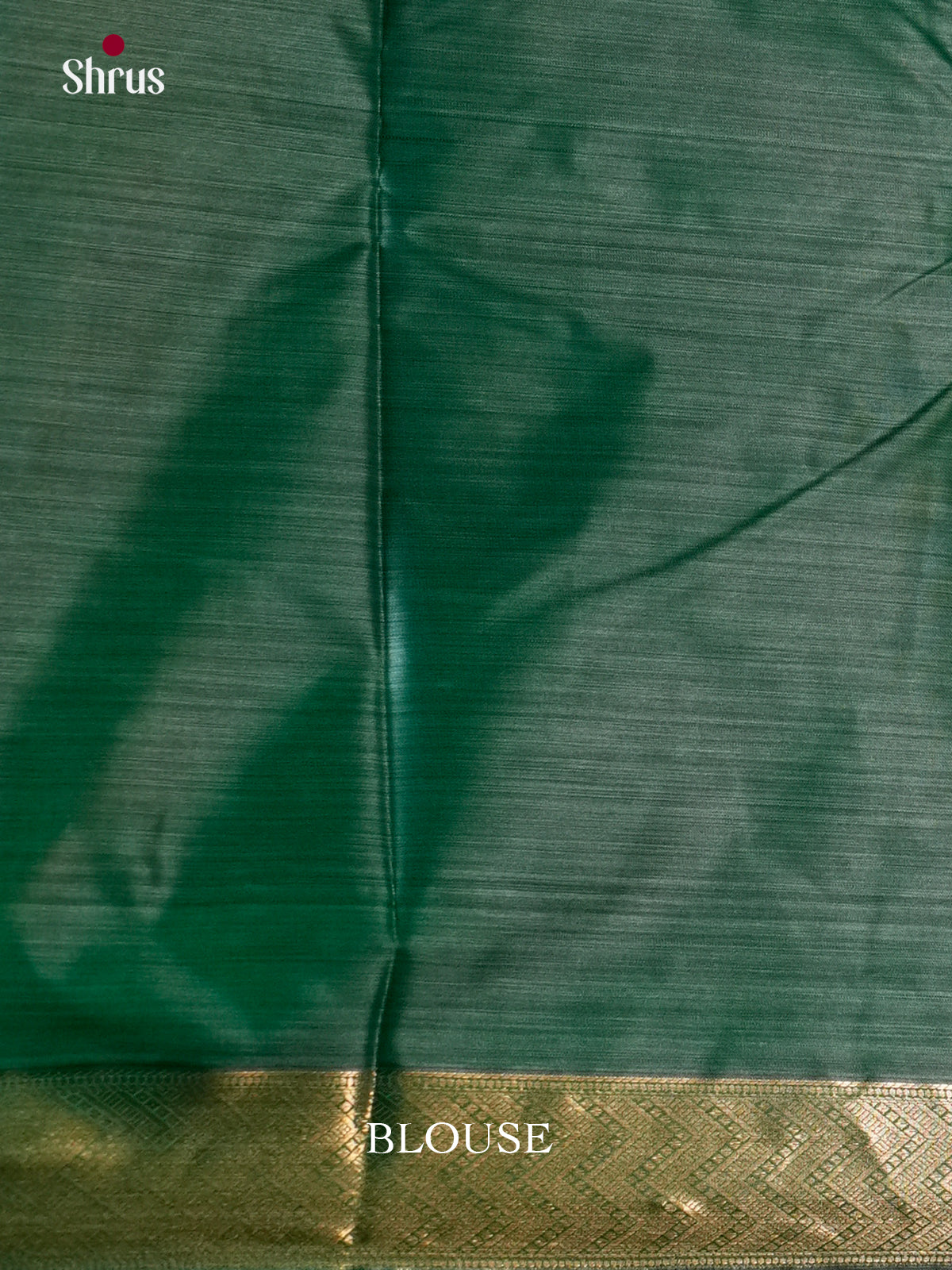Green- Kanchipuram-halfpure Saree- EAS21178 - Shop on Shrus.com