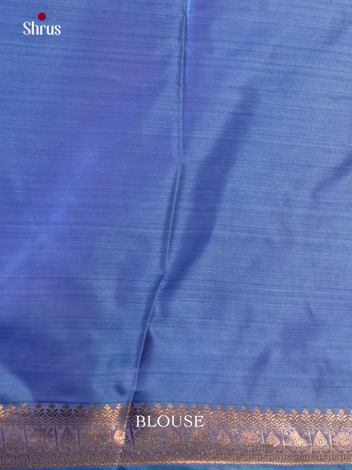 Mild Lavender & Blue - Kanchipuram-halfpure Saree- EAS21207 - Shop on Shrus.com