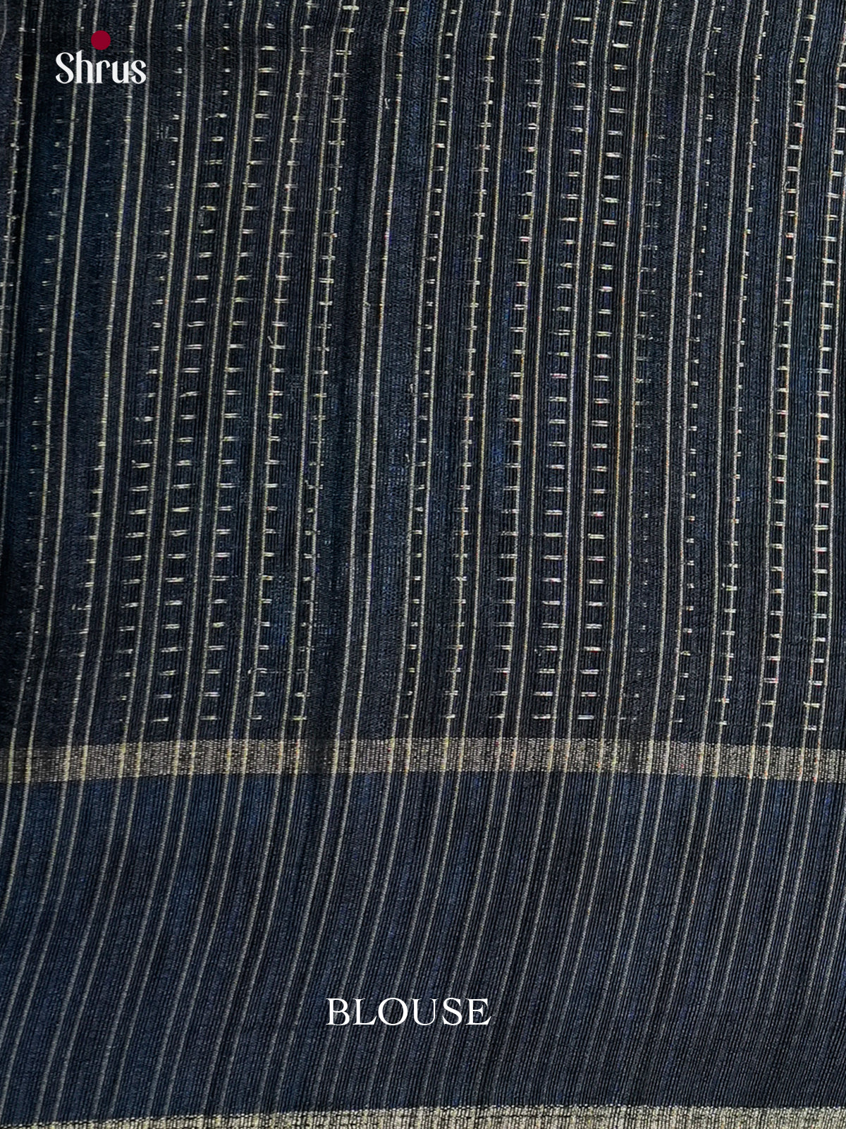 Blue - Semi Rawsilk - Saree - EAS22033 - Shop on Shrus.com