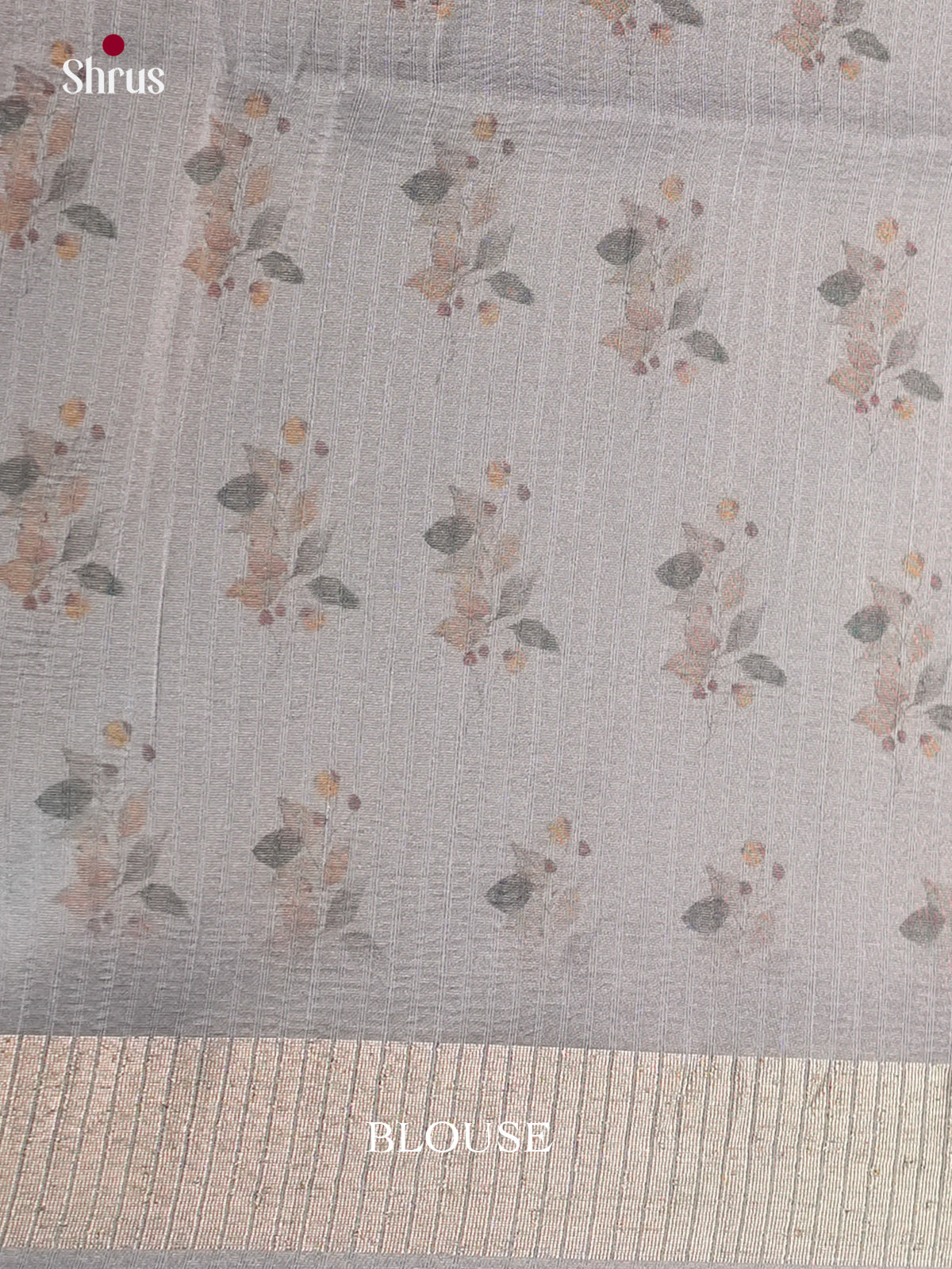 Blue - Semi Rawsilk - Saree- EAS22042 - Shop on Shrus.com