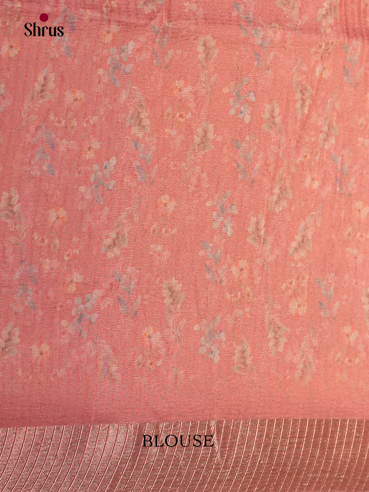 Grey & Pink - EAS22049 - Semi Rawsilk - Saree - Shop on Shrus.com