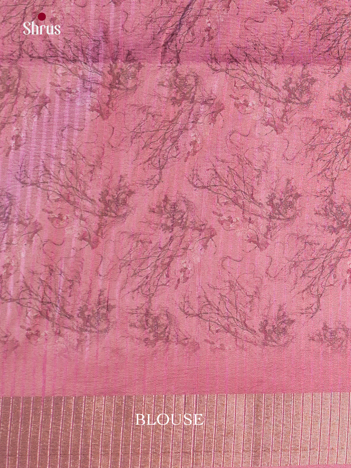 Pink- Semi Rawsilk - Saree - EAS22051 - Shop on Shrus.com