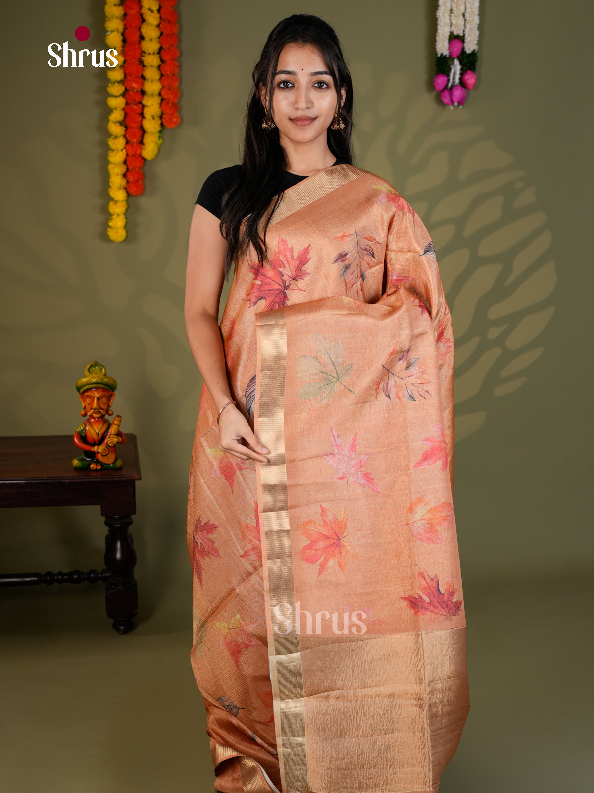 EAS22063 - Semi Rawsilk - Saree - Shop on Shrus.com