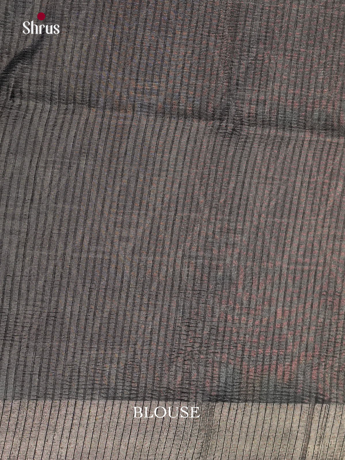 Black - Semi Rawsilk - Saree- EAS22069 - Shop on Shrus.com