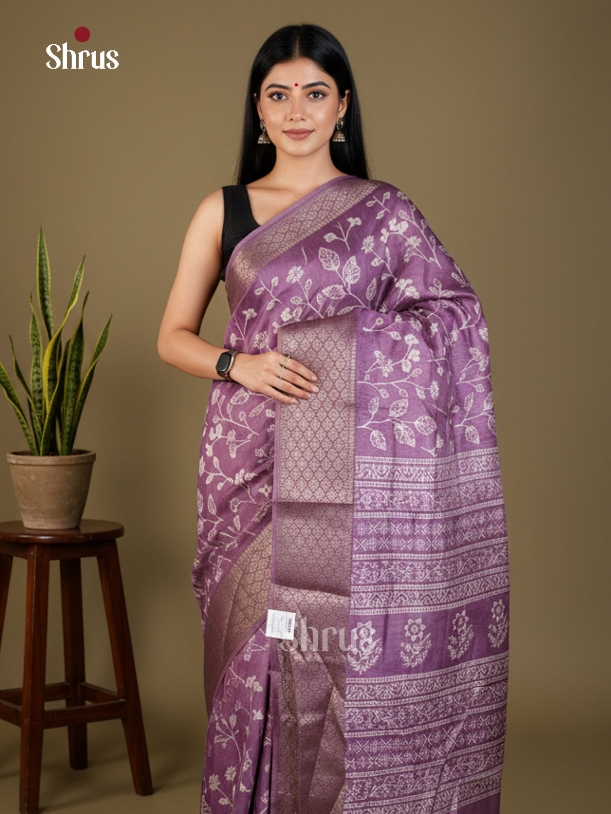 EAS22170 - Semi Crepe - Saree - Shop on Shrus.com