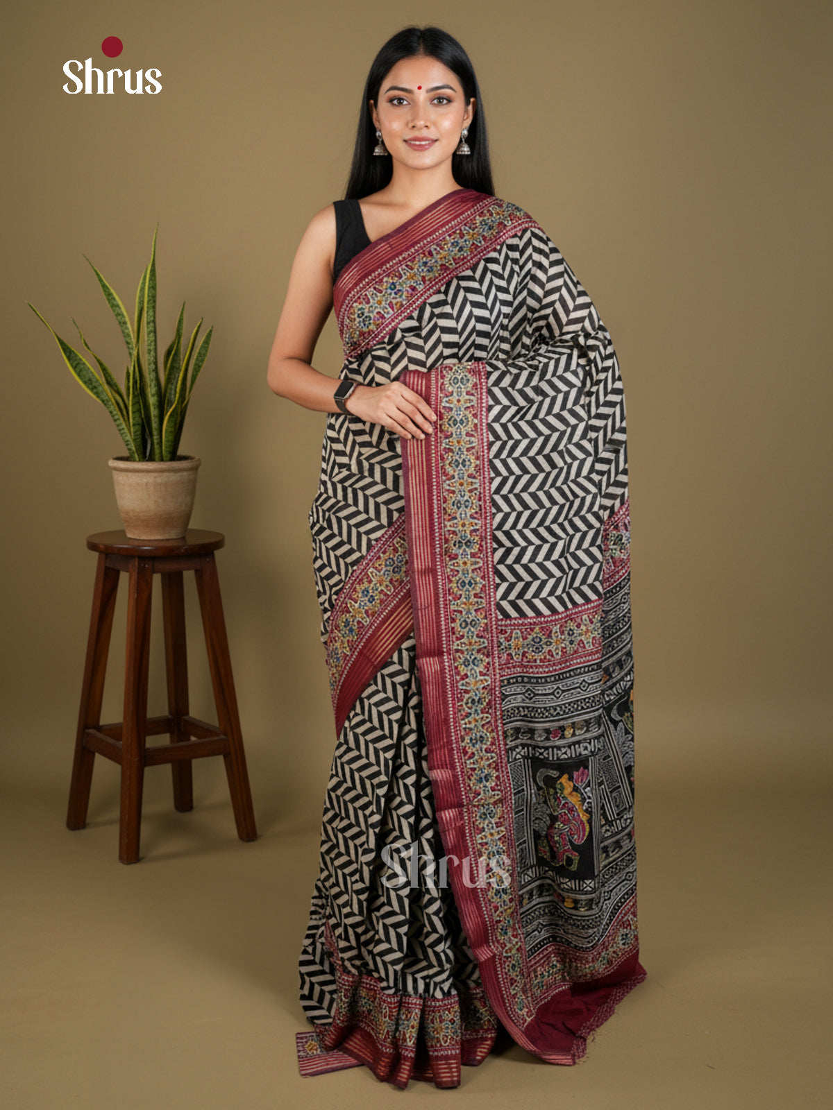 EAS22287 - Art Modal - Saree - Shop on Shrus.com