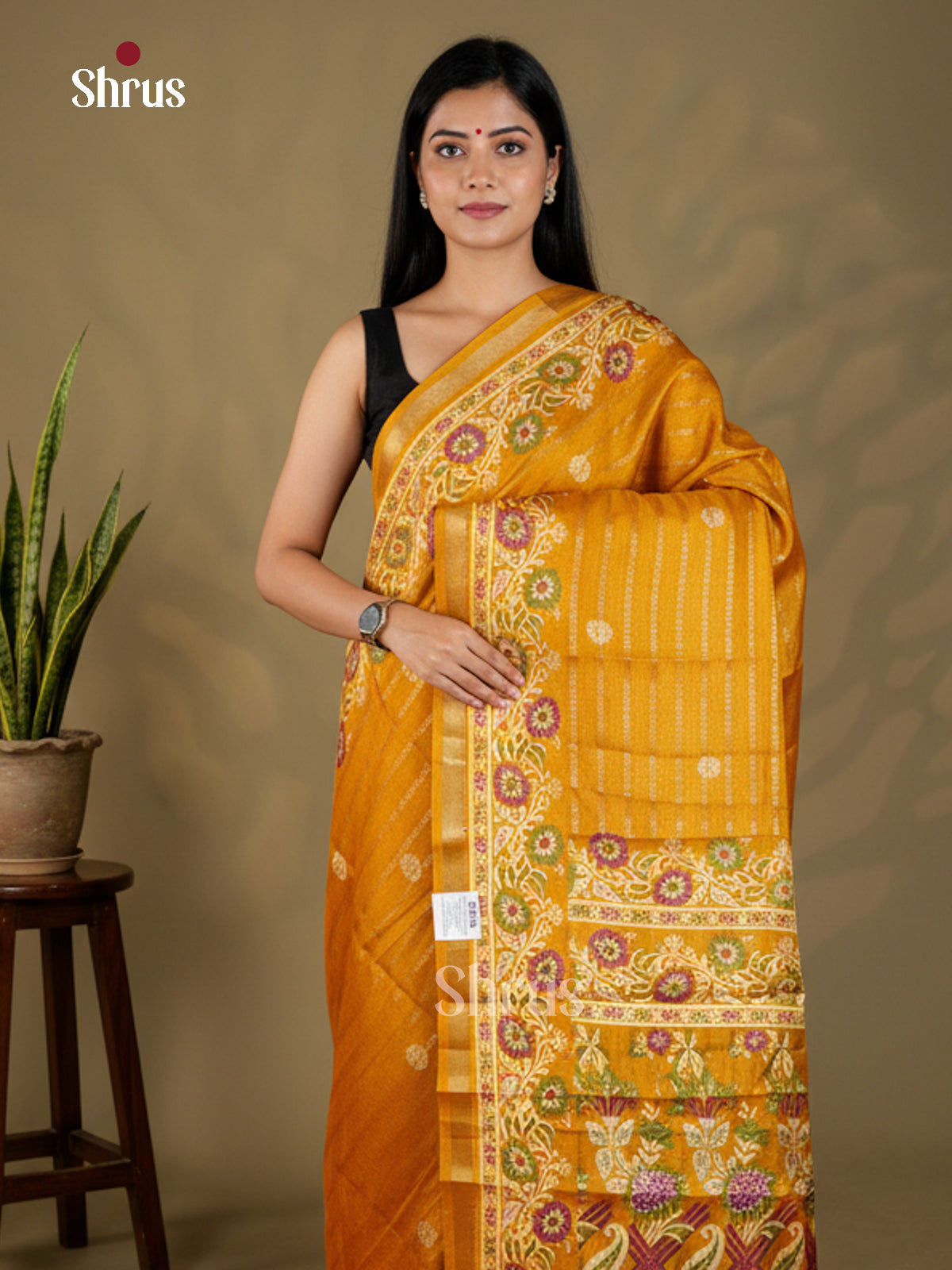 EAS22371 - Semi Crepe - Saree - Shop on Shrus.com