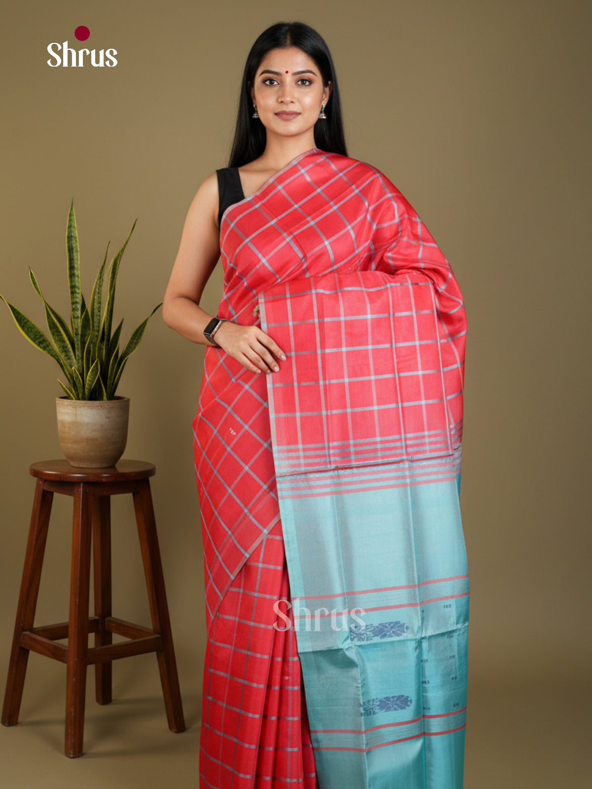 EAS23103 - Banana Pith without blouse - Saree - Shop on Shrus.com