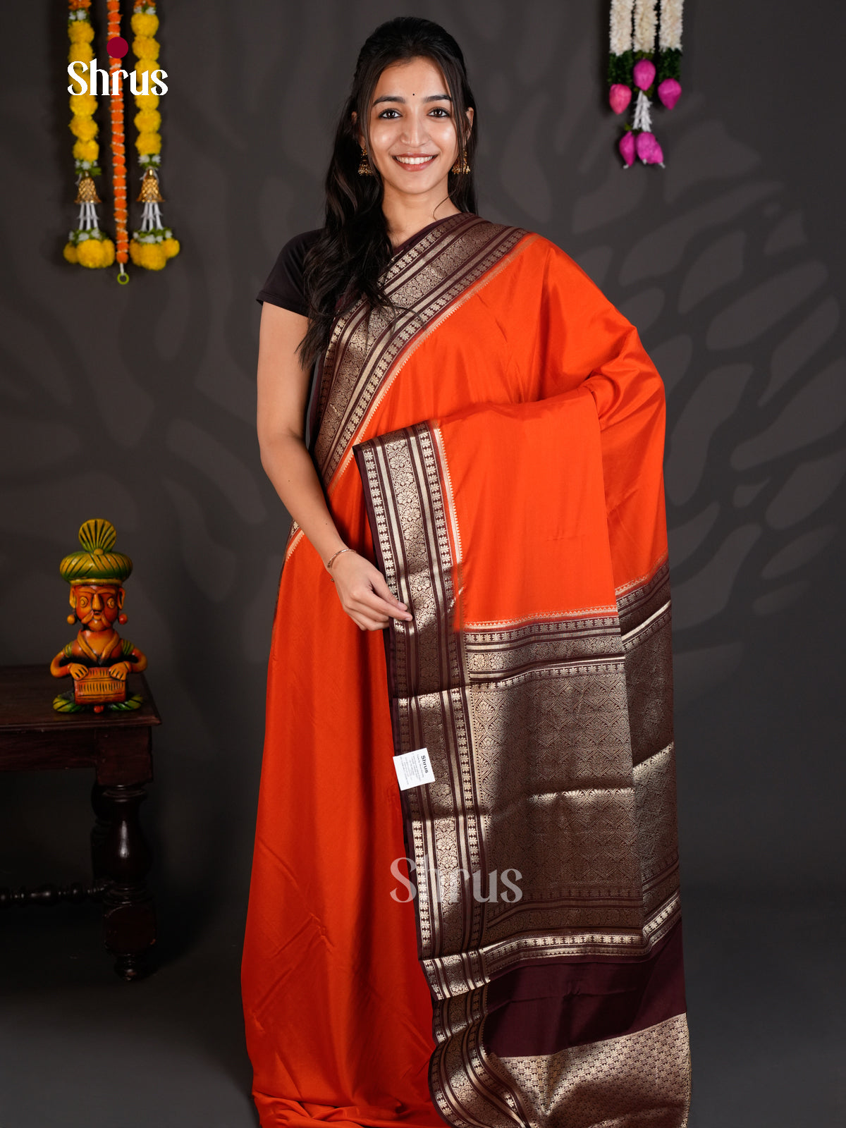 EAS23168 - Mysoresilk-halfpure - Saree - Shop on Shrus.com