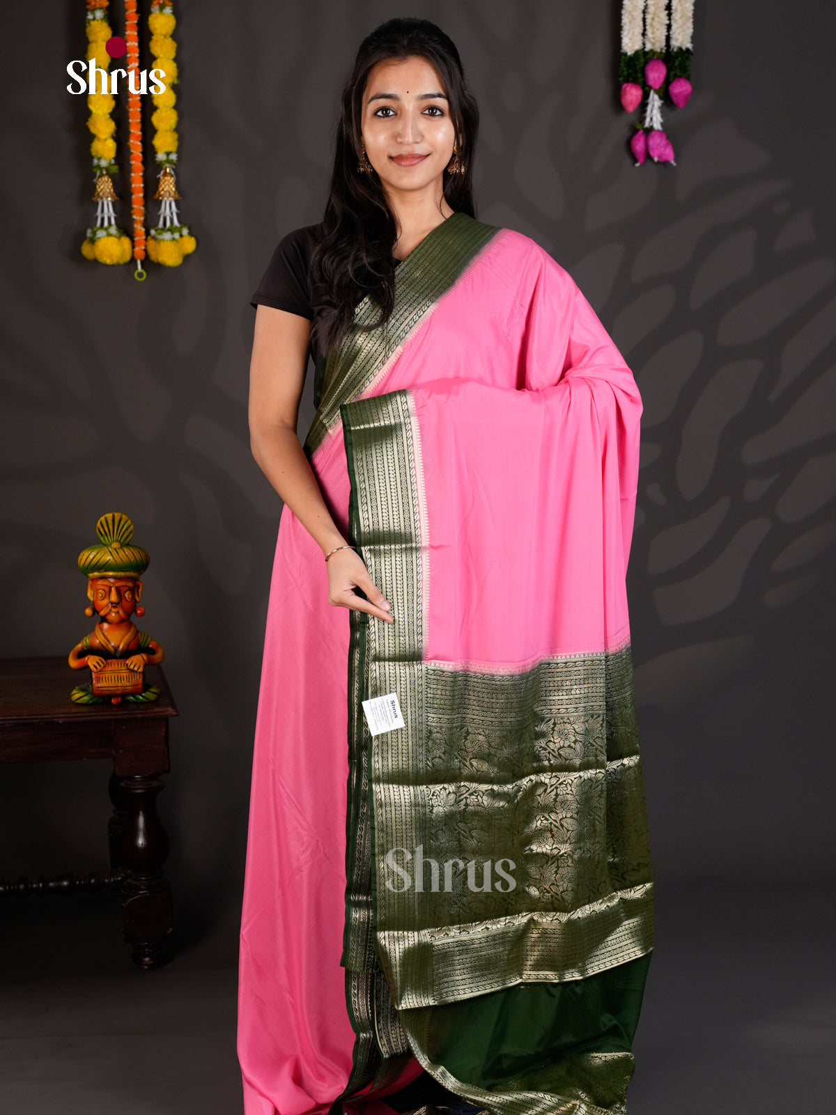 EAS23208 - Mysoresilk-halfpure - Saree - Shop on Shrus.com