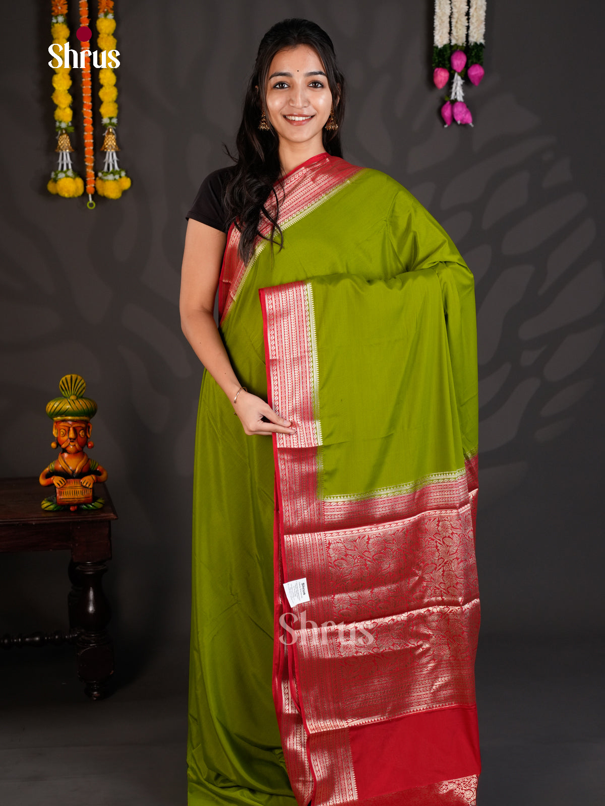 EAS23215 - Mysoresilk-halfpure - Saree - Shop on Shrus.com