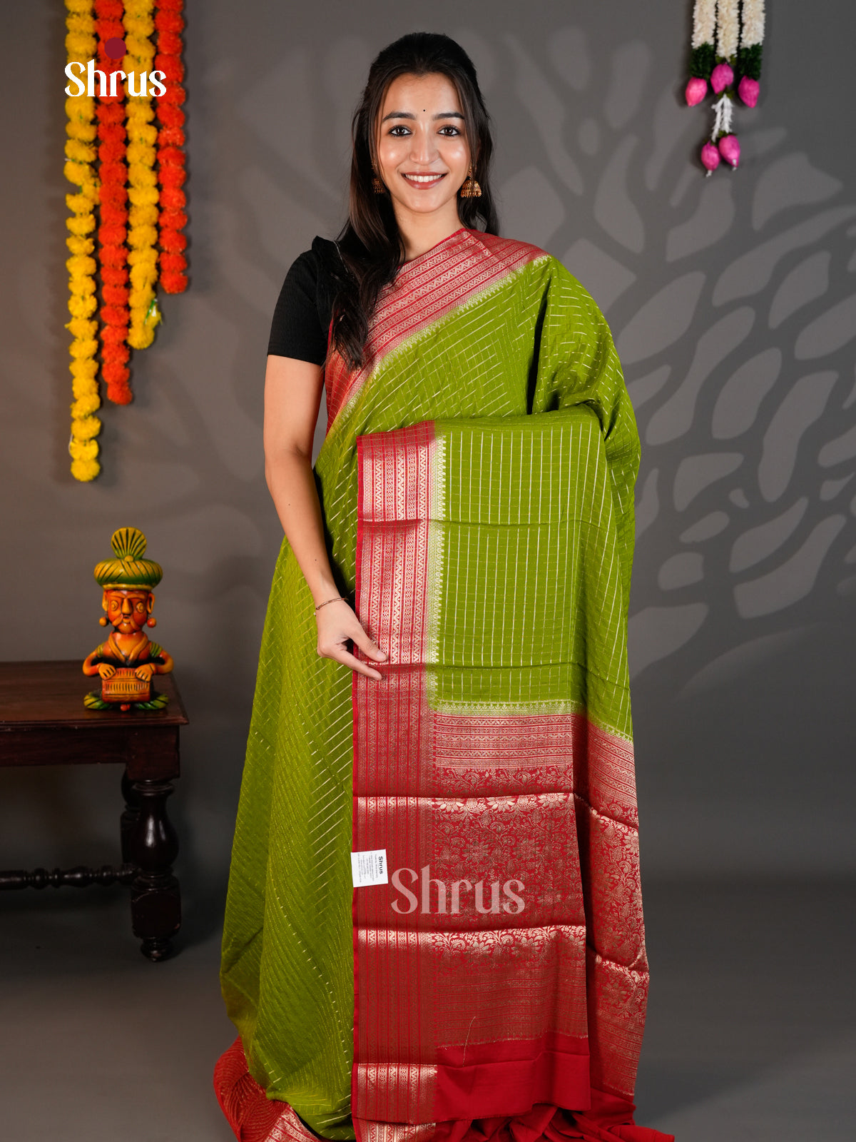EAS23222 - Mysoresilk-halfpure - Saree - Shop on Shrus.com
