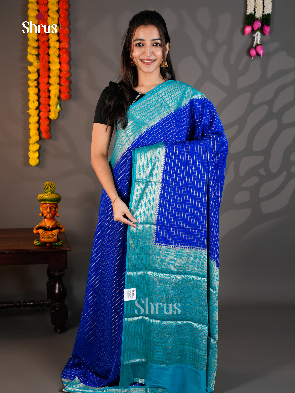 EAS23224 - Mysoresilk-halfpure - Saree - Shop on Shrus.com