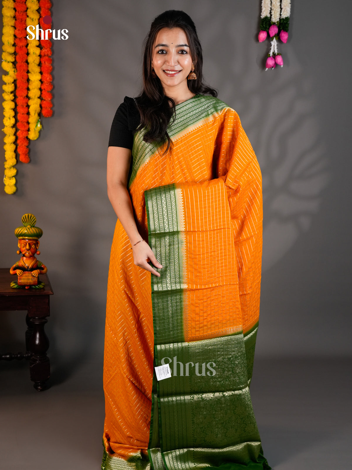 EAS23230 - Mysoresilk-halfpure - Saree - Shop on Shrus.com
