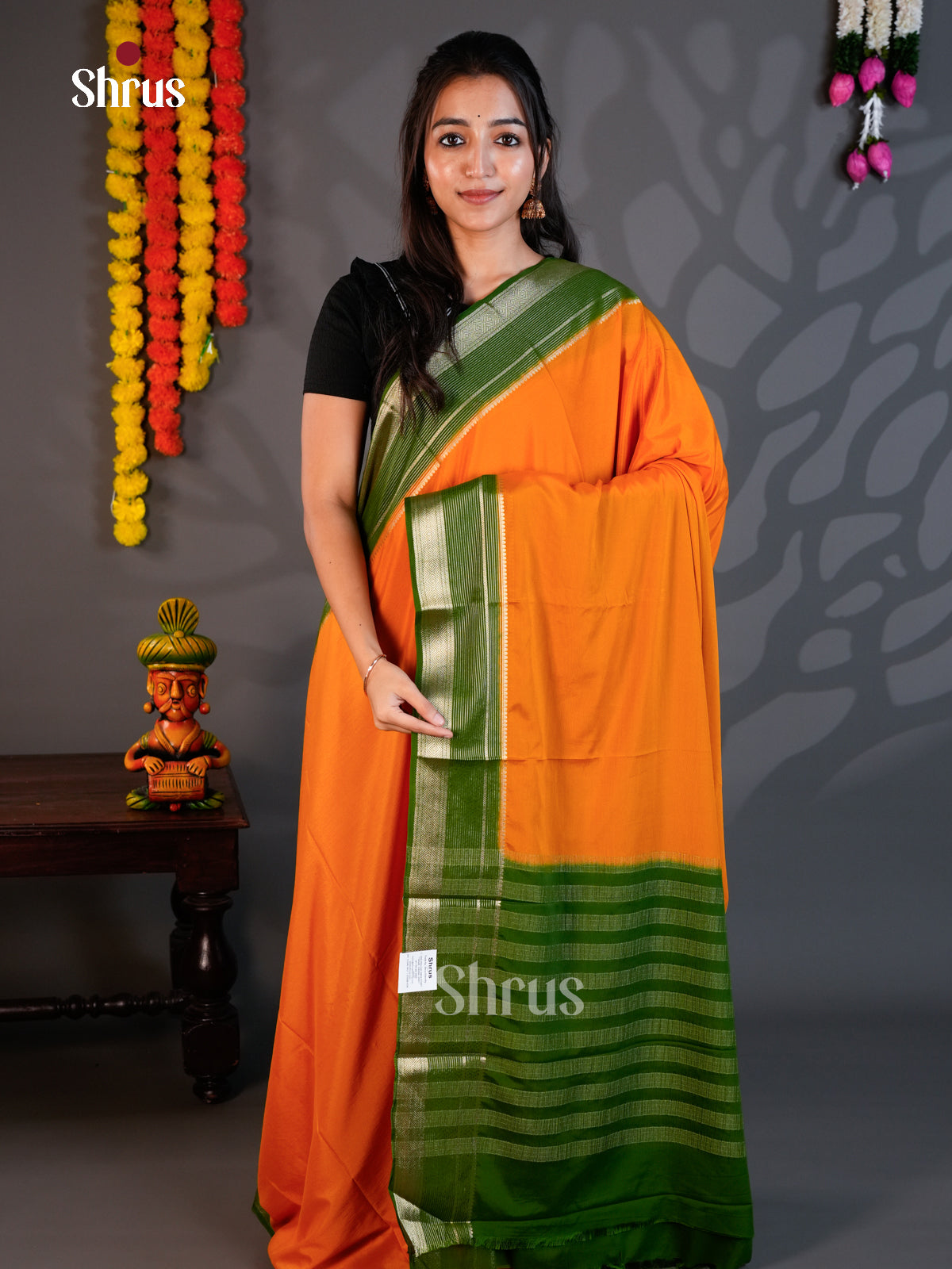 EAS23241 - Mysoresilk-halfpure - Saree - Shop on Shrus.com