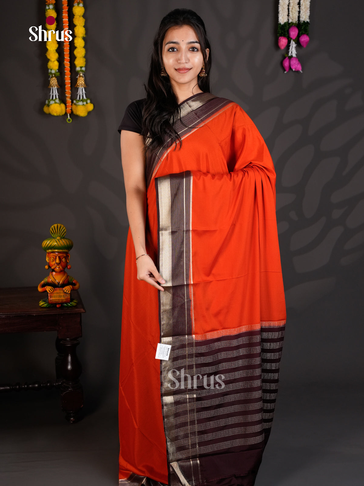 EAS23244 - Mysoresilk-halfpure - Saree - Shop on Shrus.com