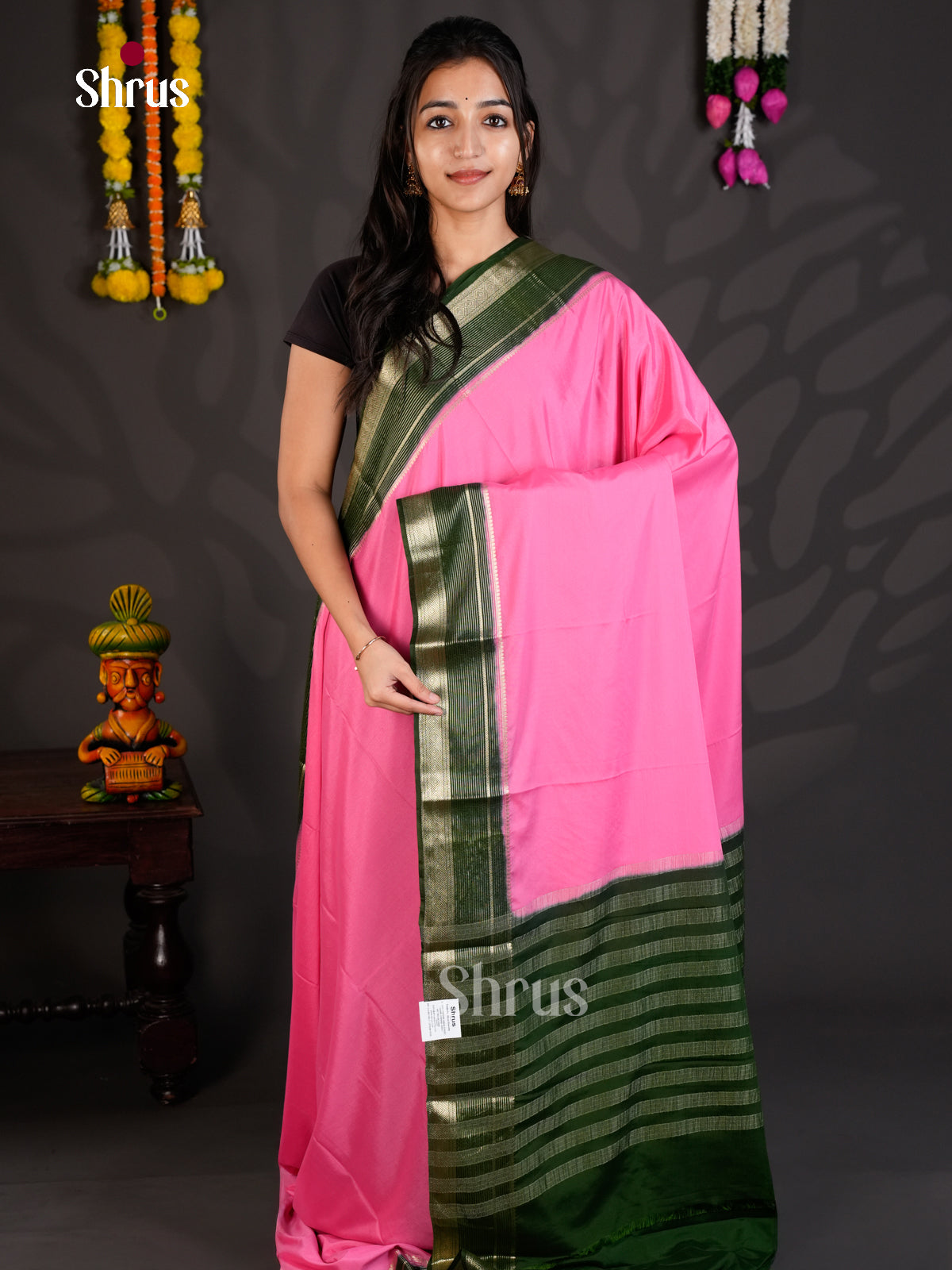 EAS23249 - Mysoresilk-halfpure - Saree - Shop on Shrus.com