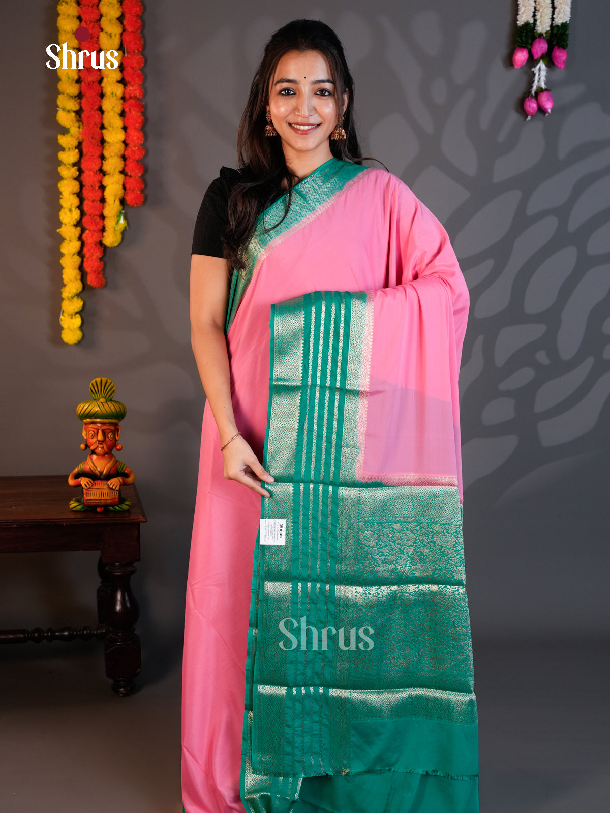 EAS23267 - Mysoresilk-halfpure - Saree - Shop on Shrus.com